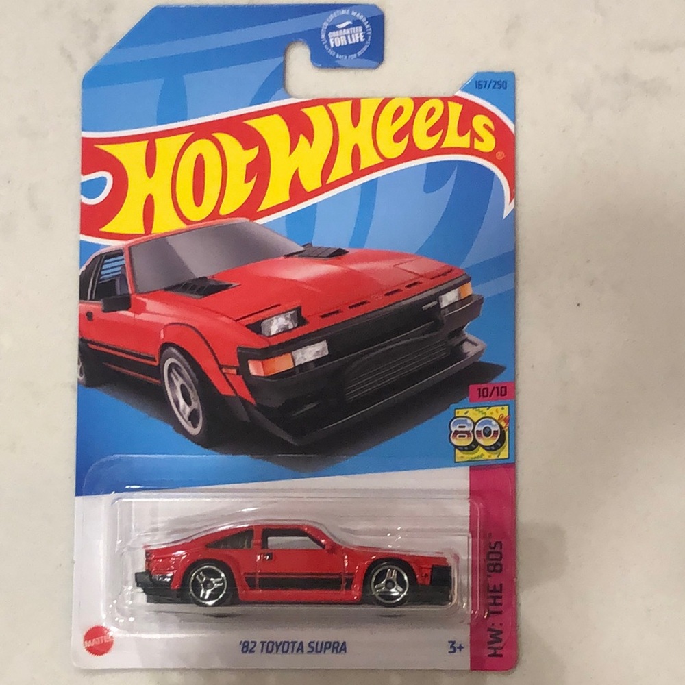Red '82 Toyota Supra